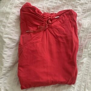 lululemon athletica Red Long Sleeve Top